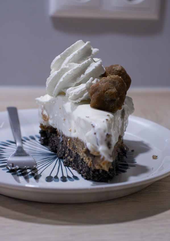 Cookie cheesecake