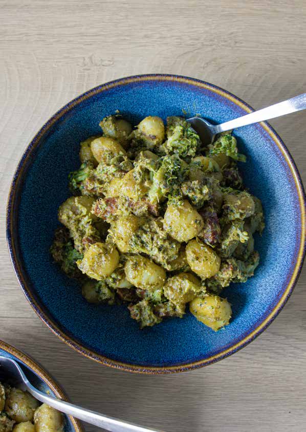 Gnocchi met chorizo