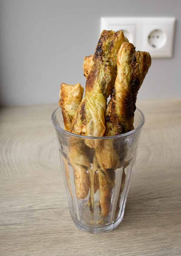Kaas pesto stengels