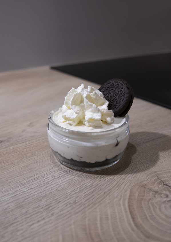 Mini oreo cheesecake