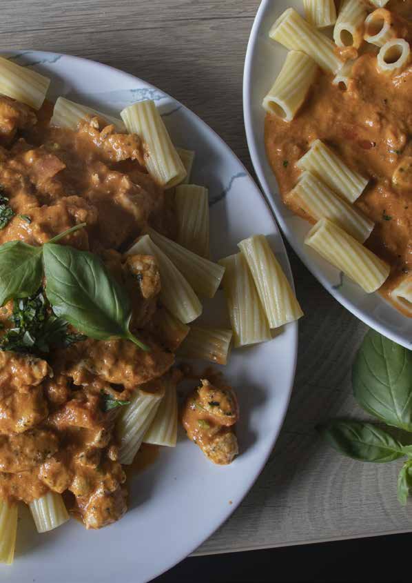Romige rigatoni 1