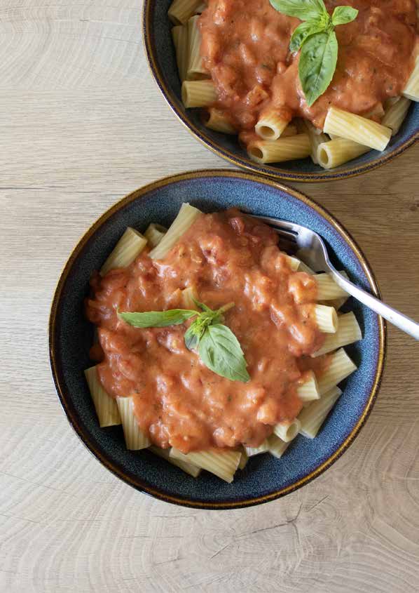 Romige rigatoni 2